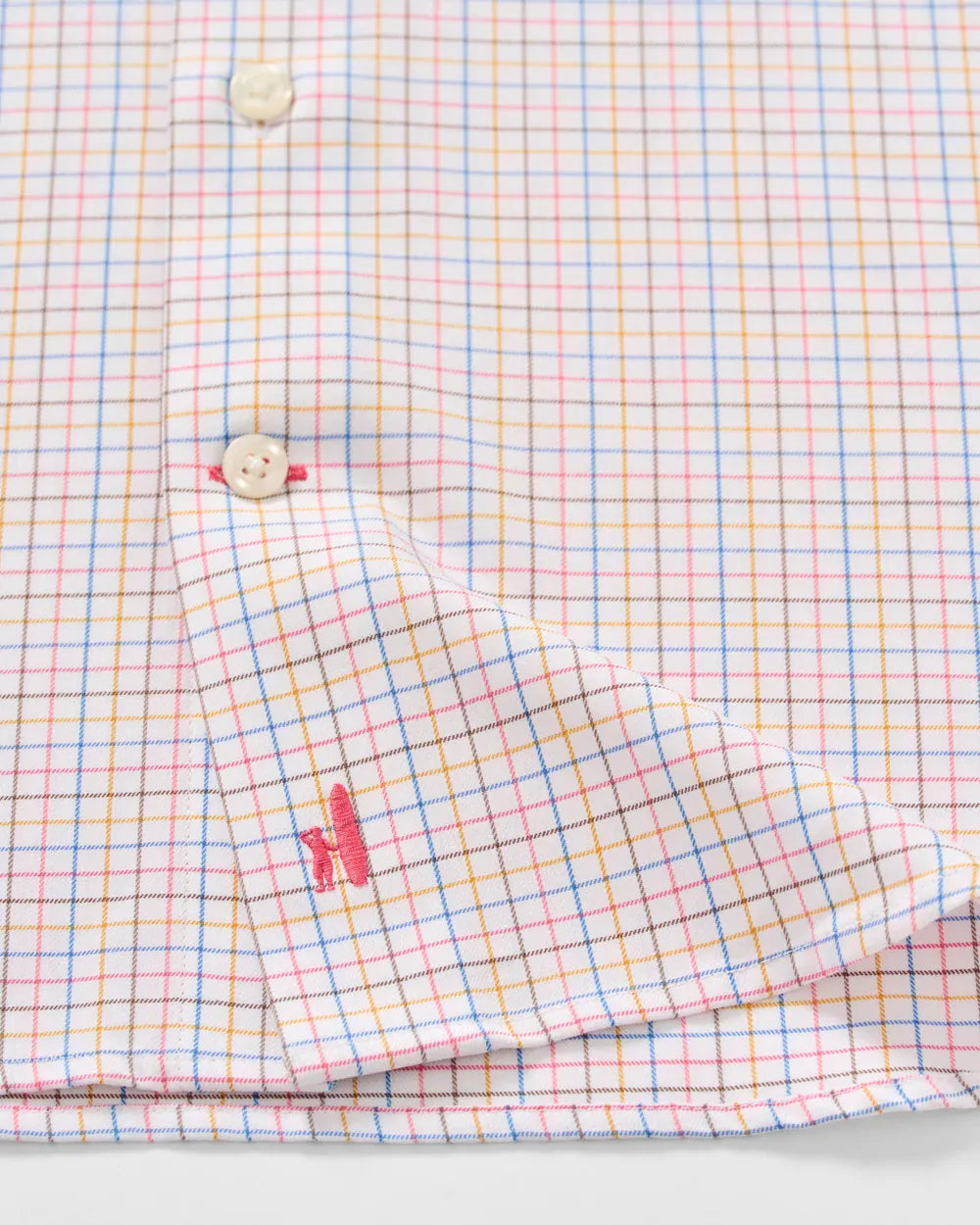 Johnnie-O Sport Shirts Bluffton Pin Pane Everyday Performance Button Down Shirt