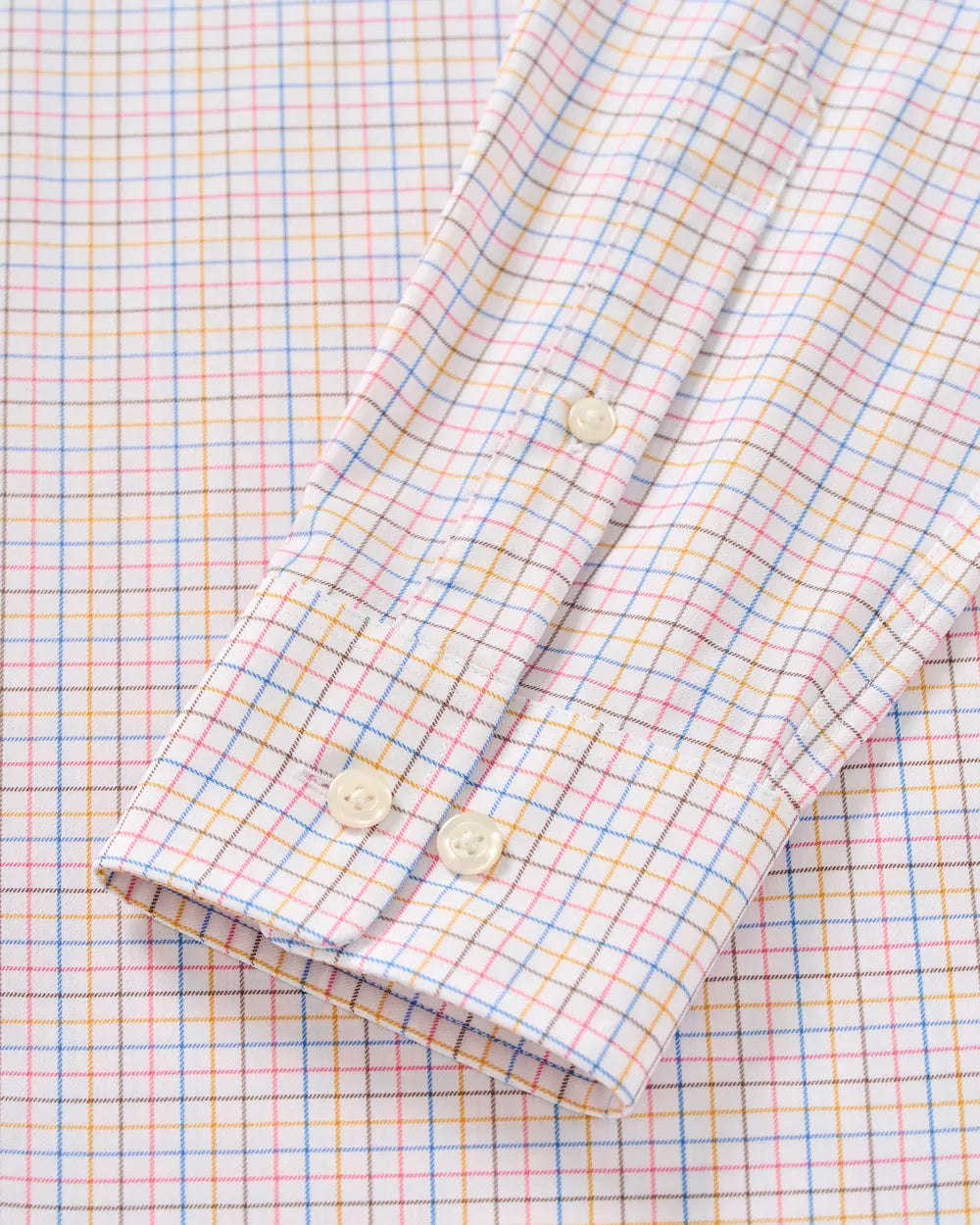 Johnnie-O Sport Shirts Bluffton Pin Pane Everyday Performance Button Down Shirt