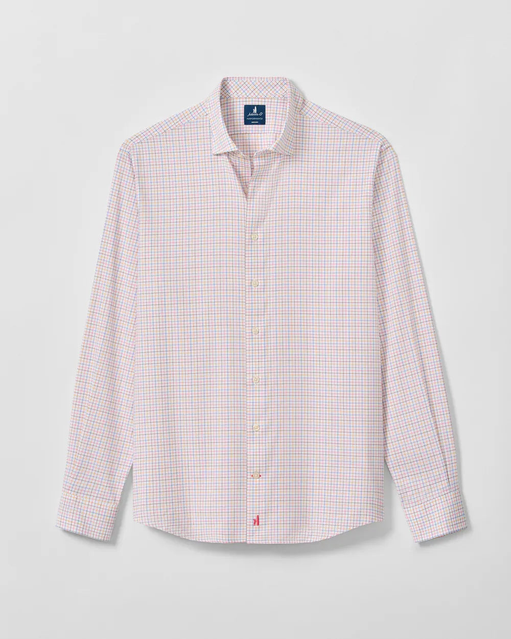 Johnnie-O Sport Shirts Bluffton Pin Pane Everyday Performance Button Down Shirt