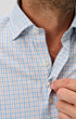 Johnnie-O Sport Shirts Briney Everyday Performance Button Down Shirt in Lapis