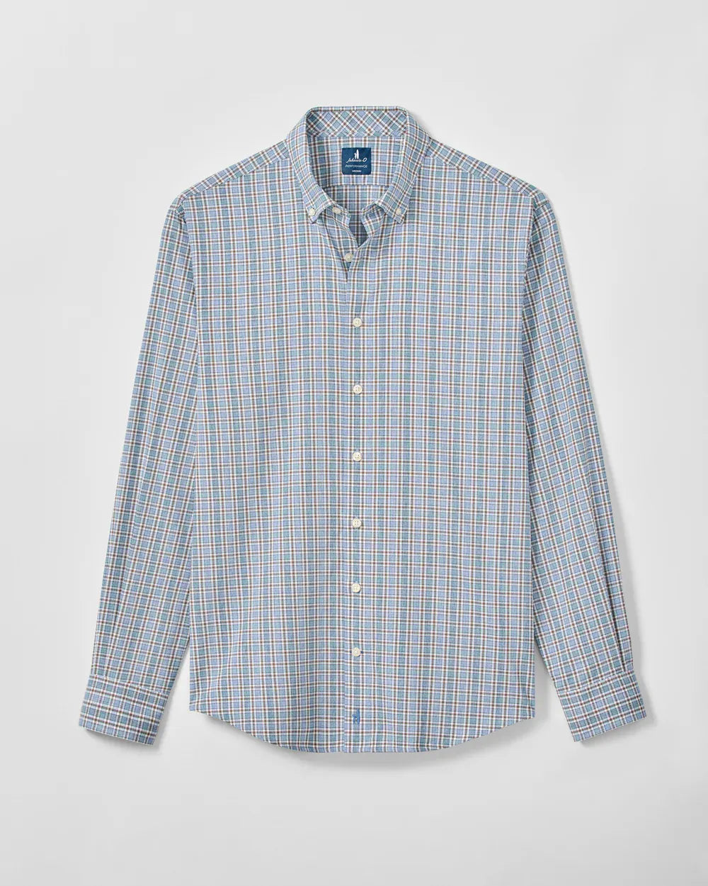 Johnnie-O Sport Shirts Brunswick Pane Everyday Performance Button Down Shirt