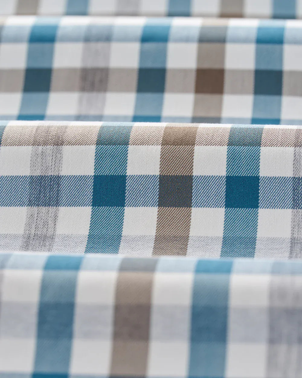 Johnnie-O Sport Shirts Cay Exploded Gingham Everyday Performance Button Down Shirt