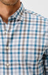 Johnnie-O Sport Shirts Cay Exploded Gingham Everyday Performance Button Down Shirt