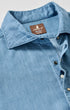 Johnnie-O Sport Shirts Chambray Snap Top Shelf Button Down