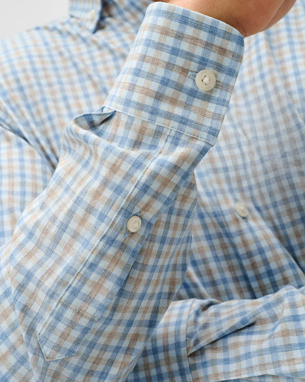 Johnnie-O Sport Shirts Chatham Gingham Everyday Performance Button Down Shirt