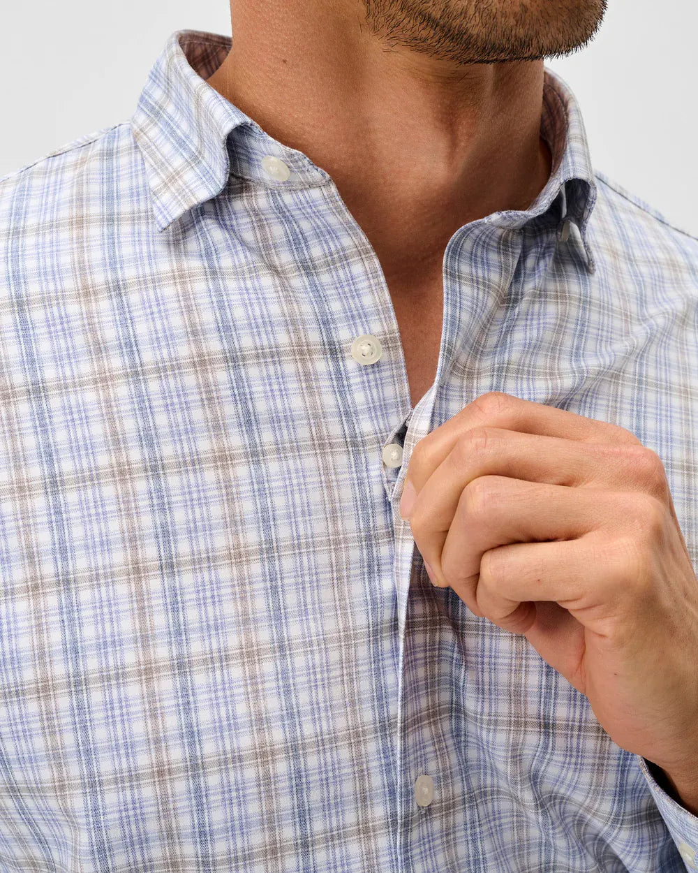 Johnnie-O Sport Shirts Chelsea Pane Everyday Performance Button Down Shirt