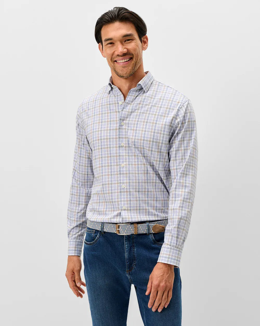 Johnnie-O Sport Shirts Chelsea Pane Everyday Performance Button Down Shirt