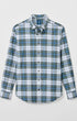 Johnnie-O Sport Shirts Chimney Rock Tartan Performance Flannel Button Down Shirt