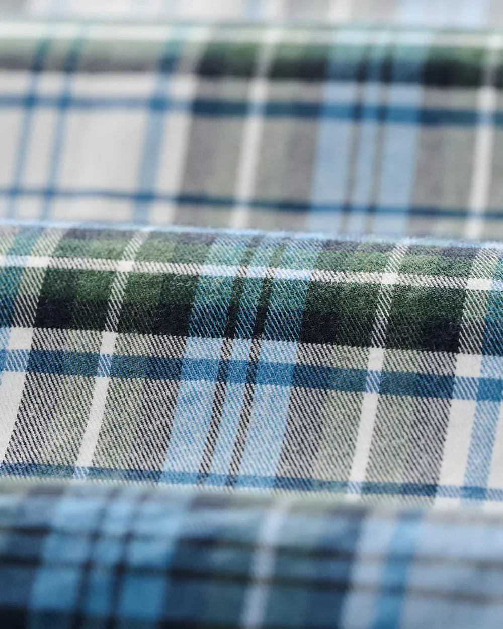 Johnnie-O Sport Shirts Chimney Rock Tartan Performance Flannel Button Down Shirt
