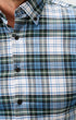 Johnnie-O Sport Shirts Chimney Rock Tartan Performance Flannel Button Down Shirt
