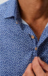 Johnnie-O Sport Shirts Cotton Blend Short Sleeve Button Down Shirt