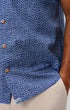 Johnnie-O Sport Shirts Cotton Blend Short Sleeve Button Down Shirt