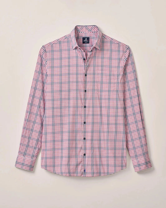 Johnnie O Sport Shirts Elson Natural Performance Button Down Shirt