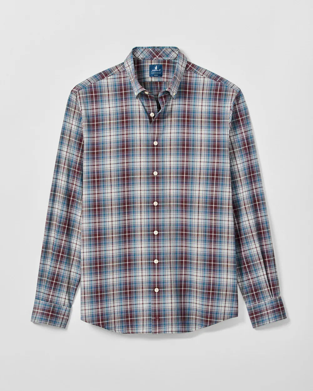 Johnnie-O Sport Shirts Everyday Performance Button Down Shirt Scotia Plaid