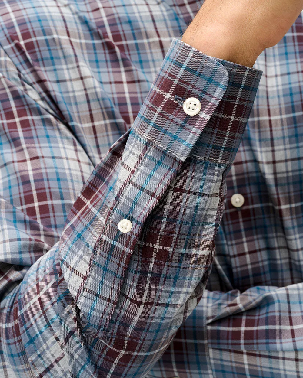 Johnnie-O Sport Shirts Everyday Performance Button Down Shirt Scotia Plaid