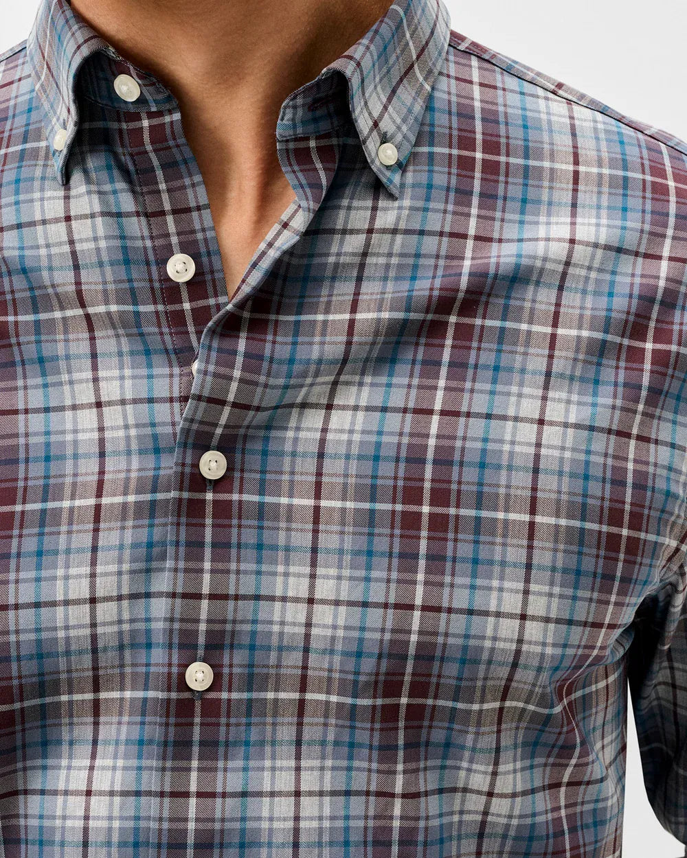 Johnnie-O Sport Shirts Everyday Performance Button Down Shirt Scotia Plaid