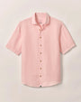 Johnnie O Sport Shirts Gianni Linen Button Down Shirt - Petal
