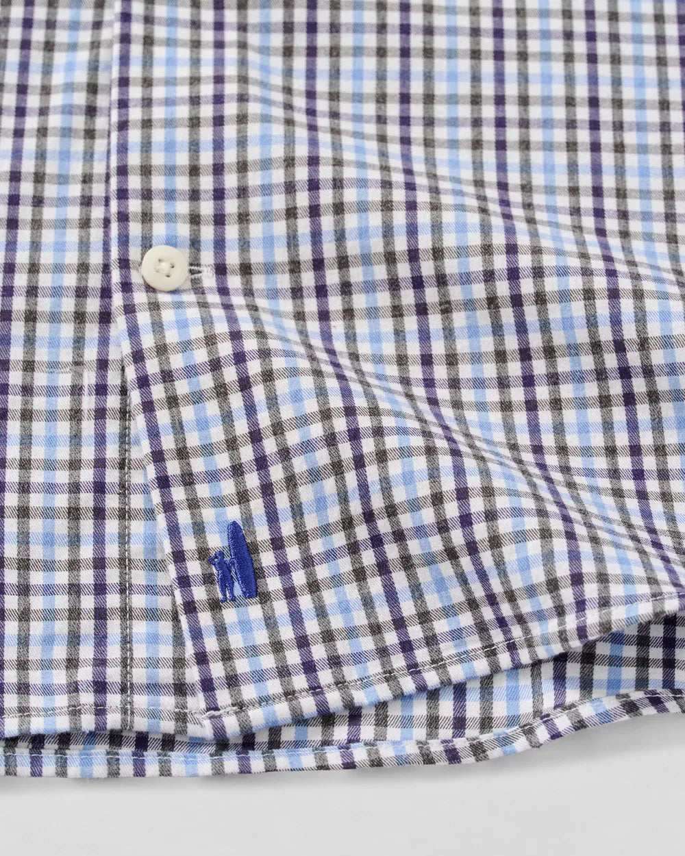 Johnnie-O Sport Shirts Highland Pane Natural Performance Button Down Shirt