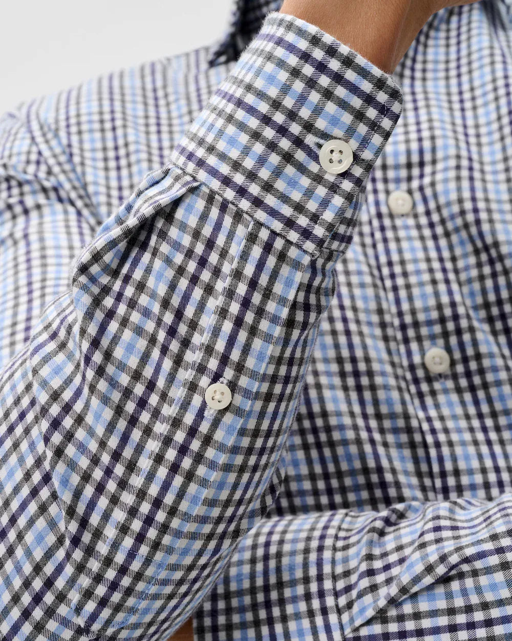 Johnnie-O Sport Shirts Highland Pane Natural Performance Button Down Shirt