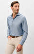 Johnnie-O Sport Shirts Koda Top Shelf Linen Button Down Shirt in Laguna Blue