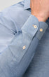 Johnnie-O Sport Shirts Koda Top Shelf Linen Button Down Shirt in Laguna Blue