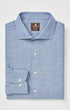Johnnie-O Sport Shirts Koda Top Shelf Linen Button Down Shirt in Laguna Blue