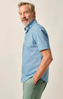 Johnnie-O Sport Shirts Maliblu / S Hangin' Out Knit Button Down Shirt - Josiah