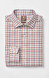 Johnnie-O Sport Shirts Merced Check Top Shelf Cotton Button Down Shirt