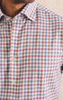 Johnnie-O Sport Shirts Merced Check Top Shelf Cotton Button Down Shirt