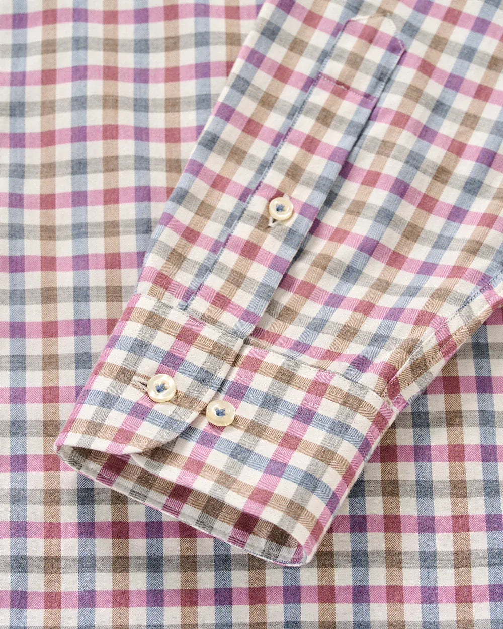 Johnnie-O Sport Shirts Merced Check Top Shelf Cotton Button Down Shirt