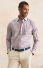 Johnnie-O Sport Shirts Merced Check Top Shelf Cotton Button Down Shirt