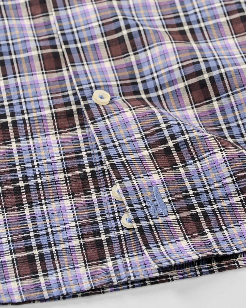 Johnnie-O Sport Shirts Merced Multi Check Top Shelf Cotton Button Down Shirt