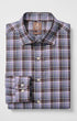 Johnnie-O Sport Shirts Merced Multi Check Top Shelf Cotton Button Down Shirt