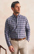 Johnnie-O Sport Shirts Merced Multi Check Top Shelf Cotton Button Down Shirt