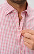 Johnnie-O Sport Shirts Morse Everyday Performance Button Down Shirt in Petal