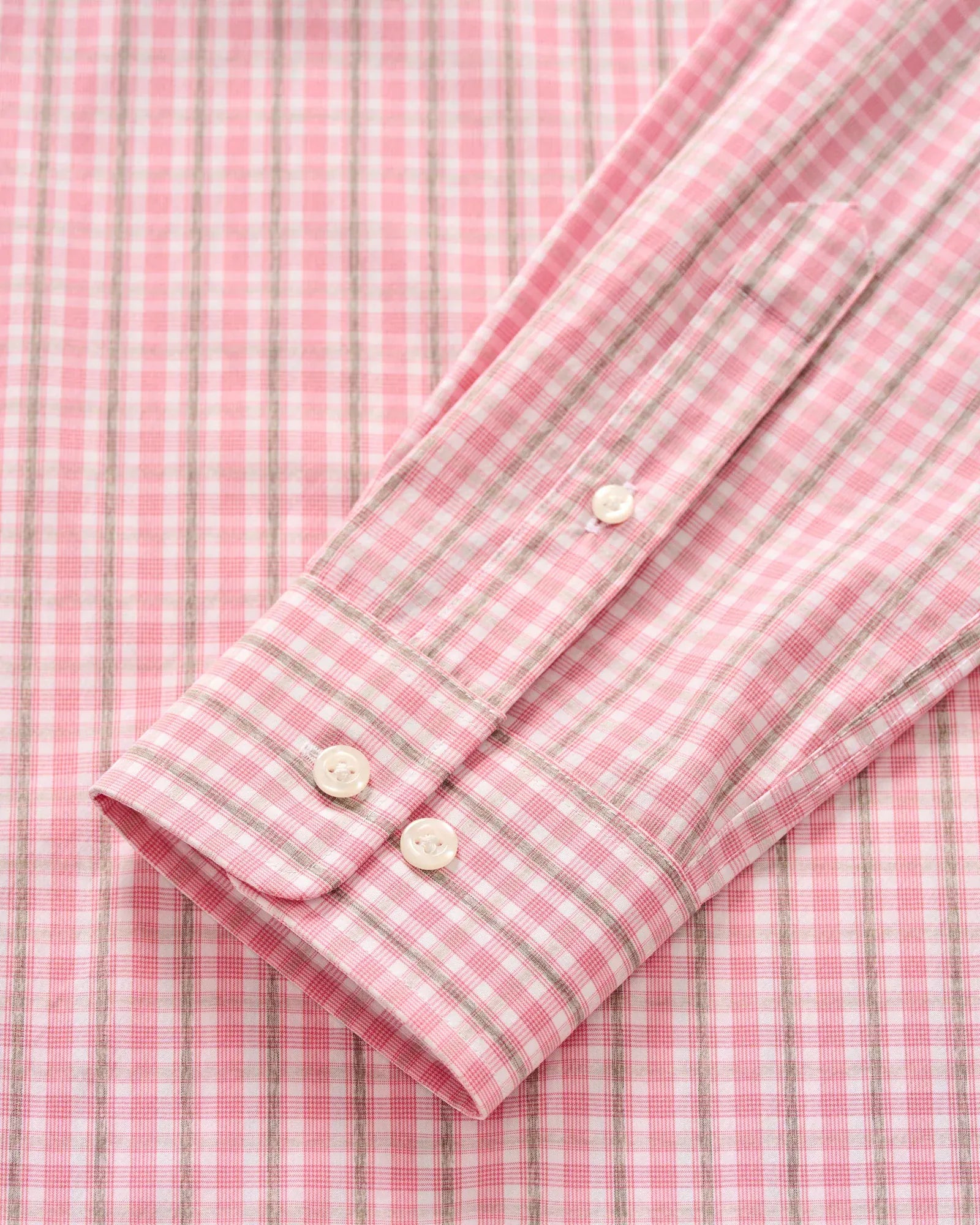 Johnnie-O Sport Shirts Morse Everyday Performance Button Down Shirt in Petal