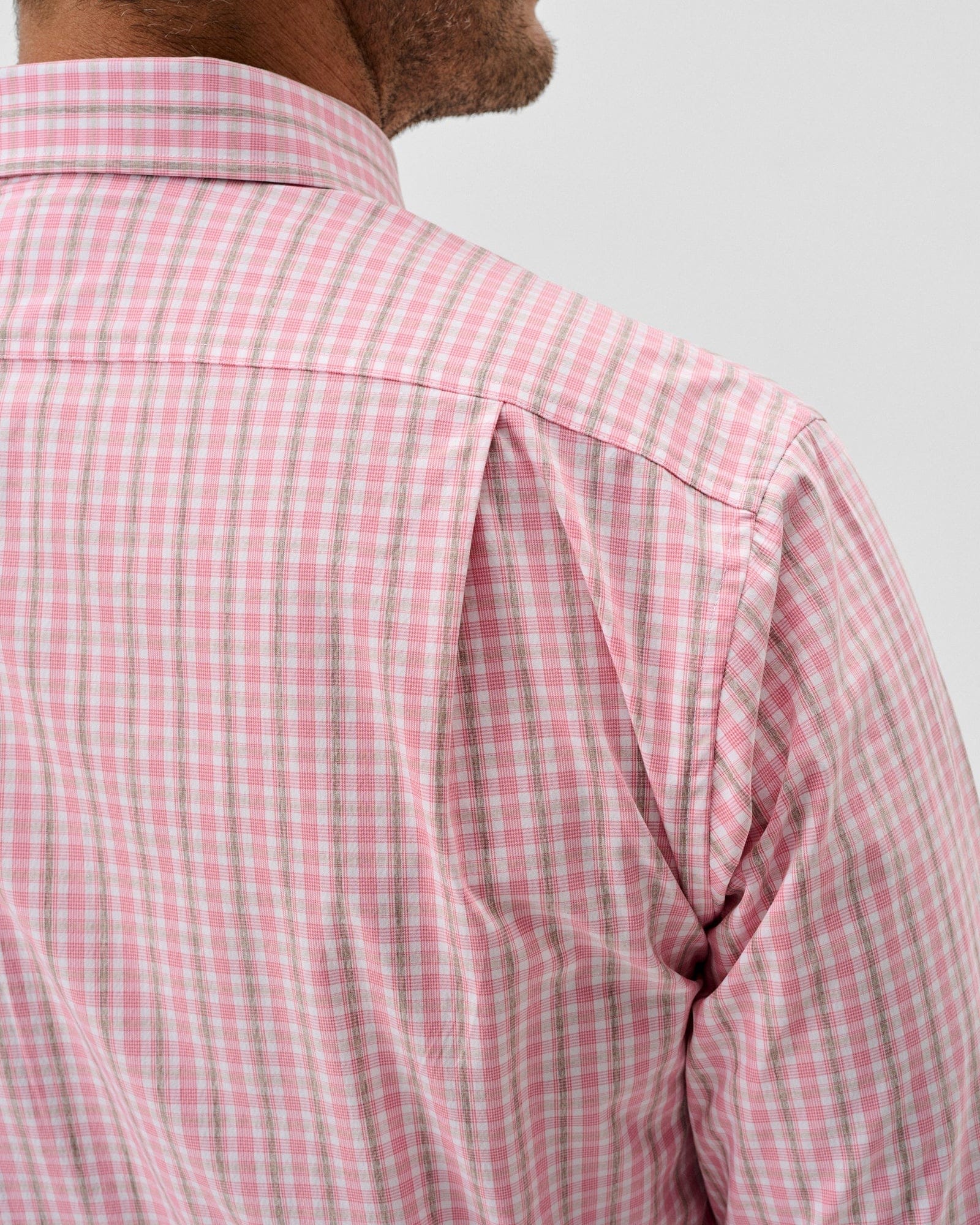 Johnnie-O Sport Shirts Morse Everyday Performance Button Down Shirt in Petal