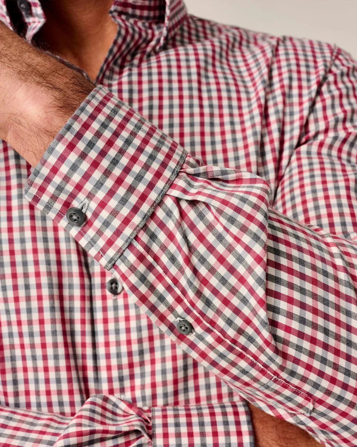 Johnnie-O Sport Shirts Natural Performance Button Down Shirt - Kirtland