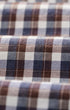 Johnnie-O Sport Shirts Oak Bluffs Plaid Natural Performance Button Down Shirt