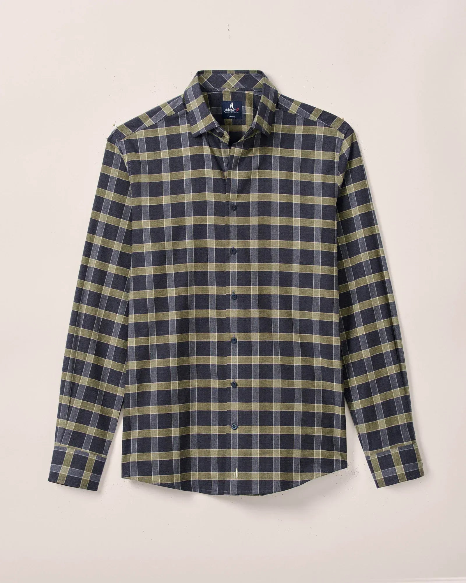 Johnnie-O Sport Shirts Performance Flannel Button Down Shirt - Daylynn