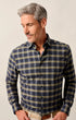 Johnnie-O Sport Shirts Performance Flannel Button Down Shirt - Daylynn