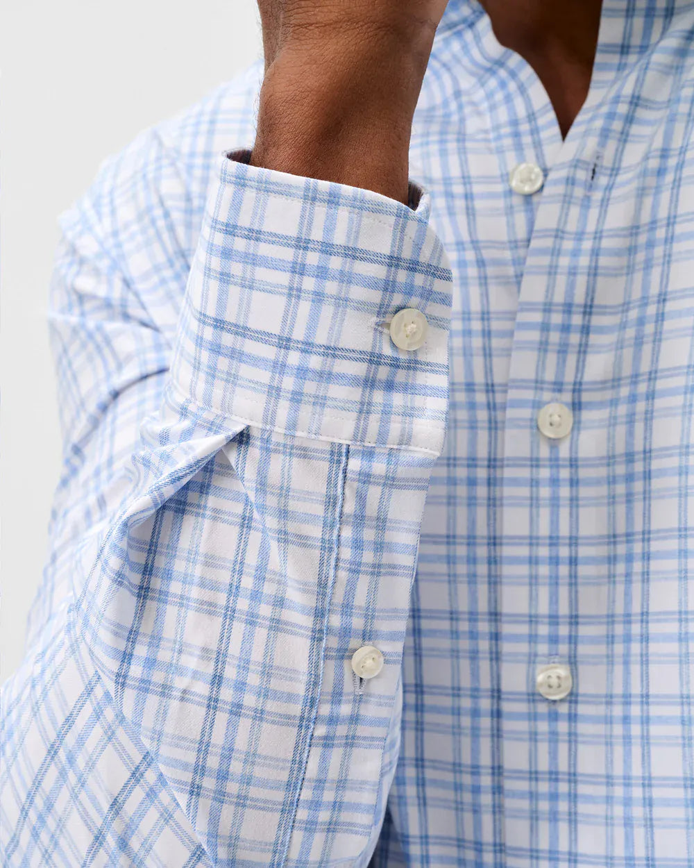 Johnnie-O Sport Shirts Rafael Multi Pane Everyday Performance Button Down Shirt