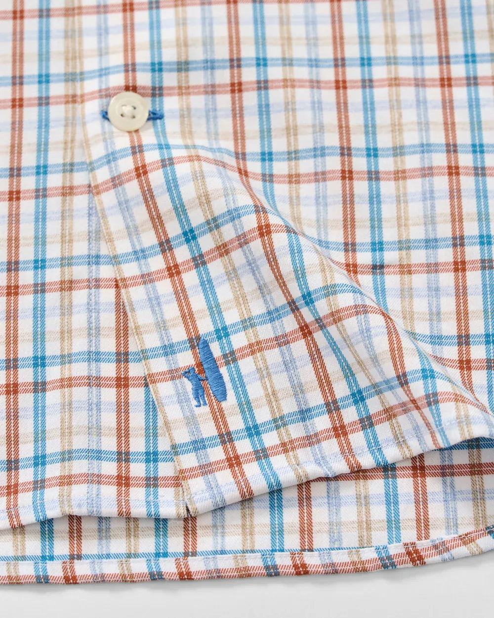 Johnnie-O Sport Shirts Redwood Check Everyday Performance Button Down Shirt