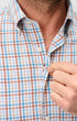 Johnnie-O Sport Shirts Redwood Check Everyday Performance Button Down Shirt