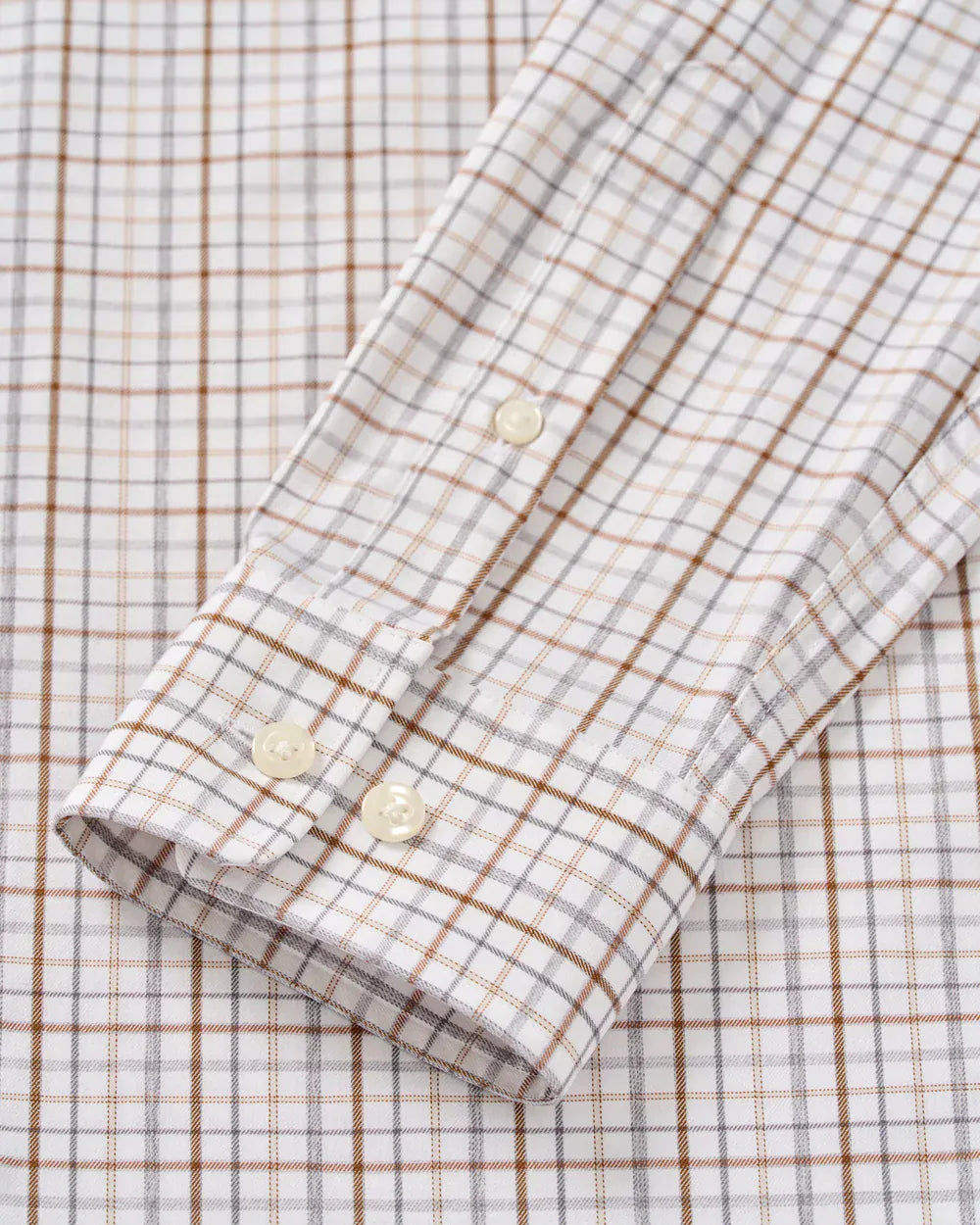 Johnnie-O Sport Shirts Sandlewood Pane Everyday Performance Button Down Shirt