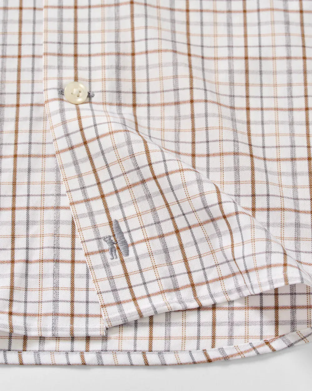 Johnnie-O Sport Shirts Sandlewood Pane Everyday Performance Button Down Shirt