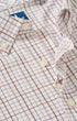 Johnnie-O Sport Shirts Sandlewood Pane Everyday Performance Button Down Shirt