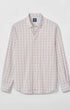 Johnnie-O Sport Shirts Sandlewood Pane Everyday Performance Button Down Shirt