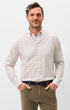 Johnnie-O Sport Shirts Sandlewood Pane Everyday Performance Button Down Shirt