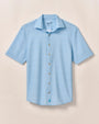 Johnnie O Sport Shirts Spielman Knit Button Down Shirt - Tarpon